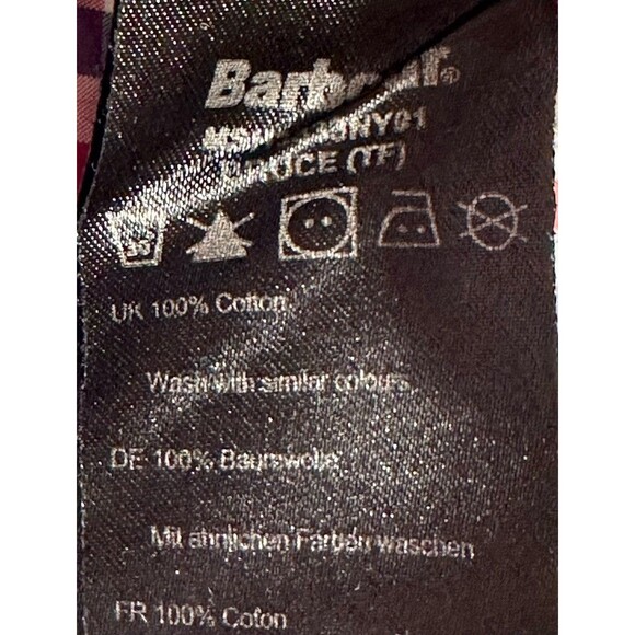 Barbour Bruce Button Down Shirt Mens US: XL UK: XXL Gingham Check Tailored Fit - Picture 7 of 9